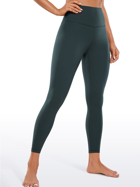 CRZ YOGA Pants - CRZ YOGA High-Waist Butterluxe Leggings in Deep Teal Green